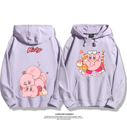 星之卡比新款 親子情侶男女款連帽衛衣-ZUIHANG SHOP