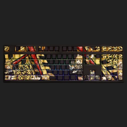 絕區零橘福福 108鍵 標準配列 衛星軸鍵帽-ZUIHANG SHOP