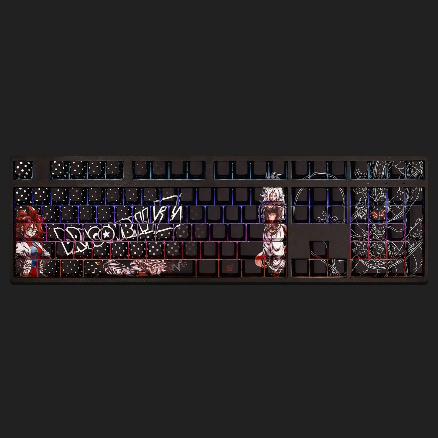 七龍珠人造人21號 108鍵 標準配列 衛星軸鍵帽-ZUIHANG SHOP