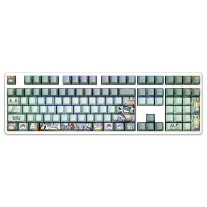 傑尼龜 108鍵 標準配列 衛星軸鍵帽-ZUIHANG SHOP