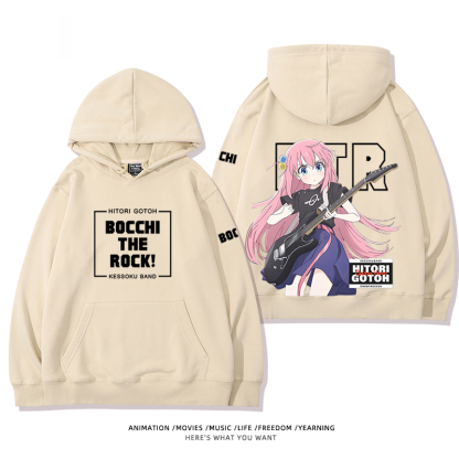 孤獨搖滾新款 親子情侶男女款連帽衛衣-ZUIHANG SHOP