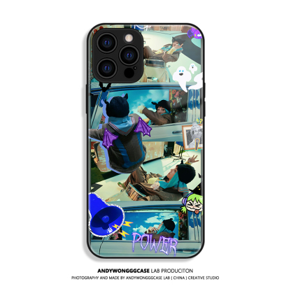 GD權志龍新款高清全包防摔玻璃殼-ZUIHANG SHOP