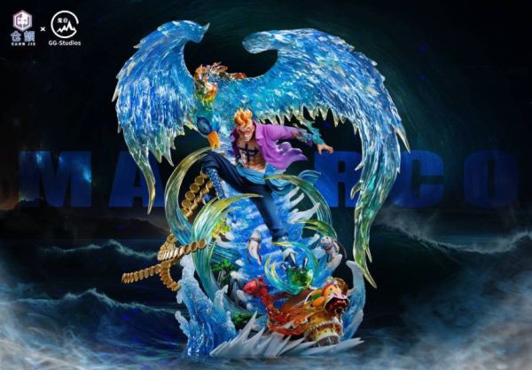 海賊王 場景雕像第一彈 鳳凰印 不死鳥 馬可 X 倉頡&GG鬼谷-ZUIHANG SHOP