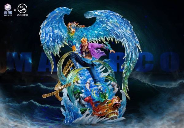 海賊王 場景雕像第一彈 鳳凰印 不死鳥 馬可 X 倉頡&GG鬼谷-ZUIHANG SHOP