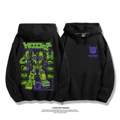 變形金剛新款 親子情侶男女款連帽衛衣-ZUIHANG SHOP