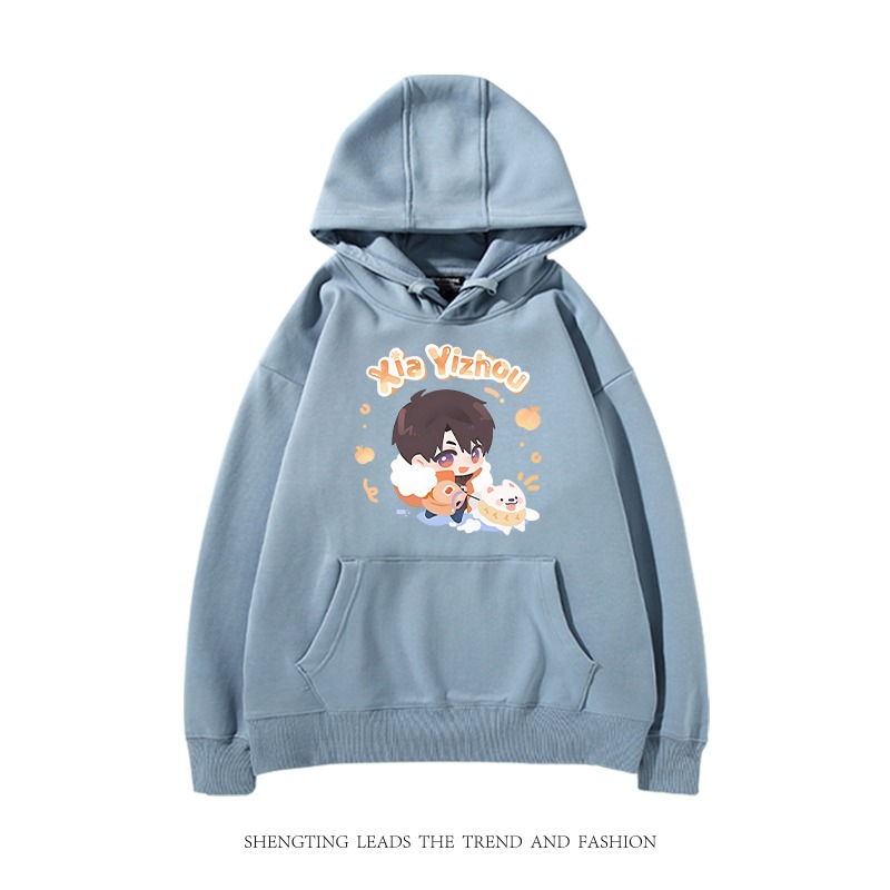戀與深空漫冬行記 2025秋冬新款 親子情侶裝連帽衛衣
