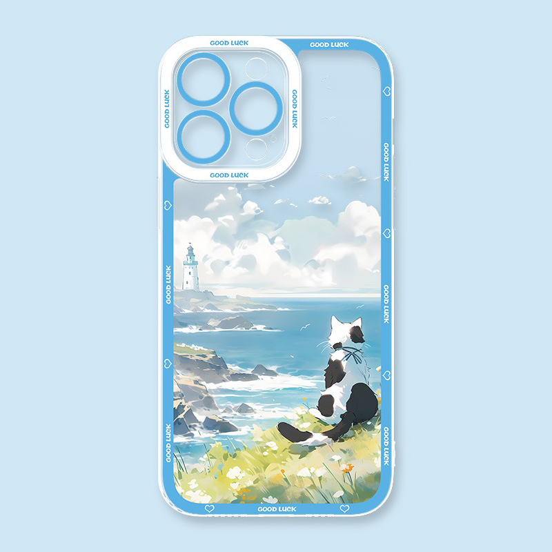 可愛萌寵天使眼透明防摔軟殼-ZUIHANG SHOP