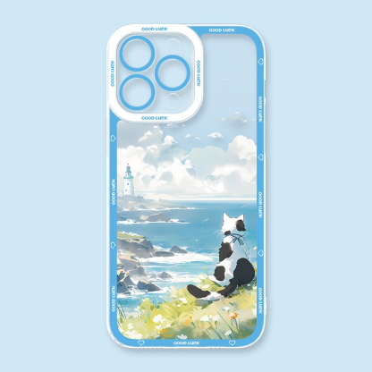 可愛萌寵天使眼透明防摔軟殼-ZUIHANG SHOP