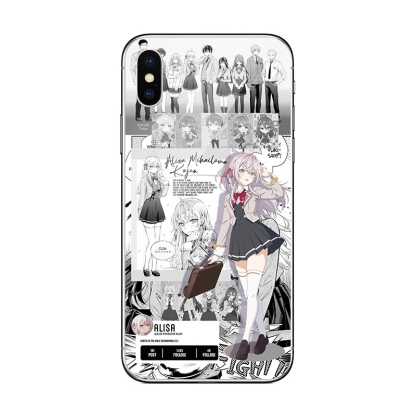 艾莉同學新款高清全包防摔玻璃殼-ZUIHANG SHOP