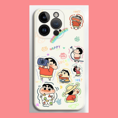 蠟筆小新液態矽膠全包防摔軟殼-ZUIHANG SHOP