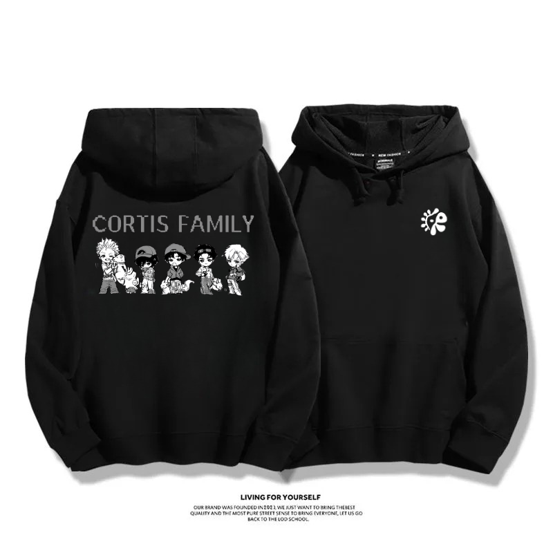 CORTIS 2025秋冬新款 親子情侶男女連帽衛衣