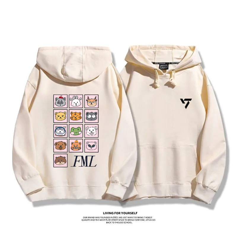 SEVENTEEN 2025秋冬新款 親子情侶男女連帽衛衣