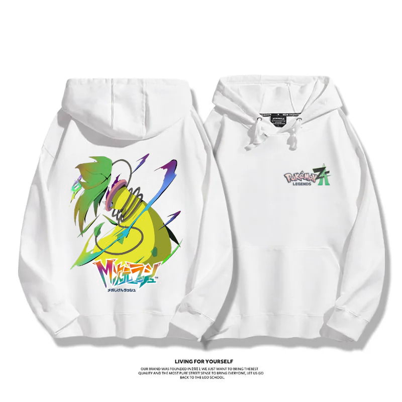 寶可夢傳說 Z-A 2025秋冬新款 親子情侶男女連帽衛衣