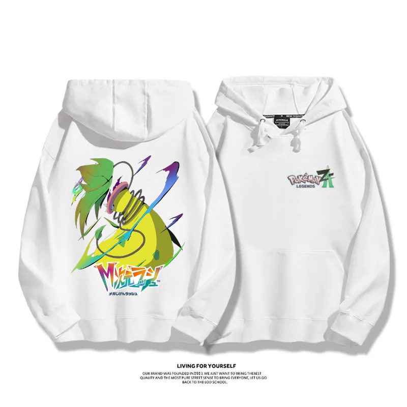 寶可夢傳說 Z-A 2025秋冬新款 親子情侶男女連帽衛衣