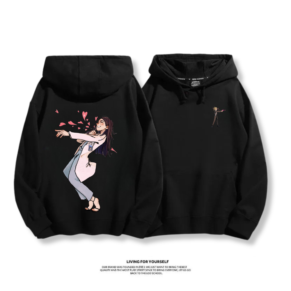 LINGORM 2025秋冬新款 親子情侶男女連帽衛衣