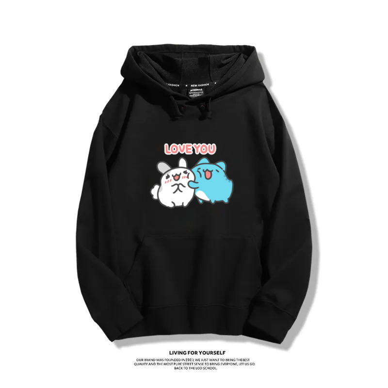 貓貓蟲咖波 2025秋冬新款 親子情侶裝連帽衛衣