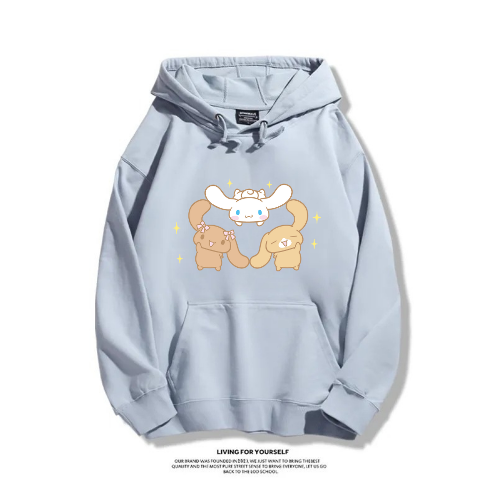 三麗鷗大耳狗 2025秋冬新款 親子情侶裝連帽衛衣