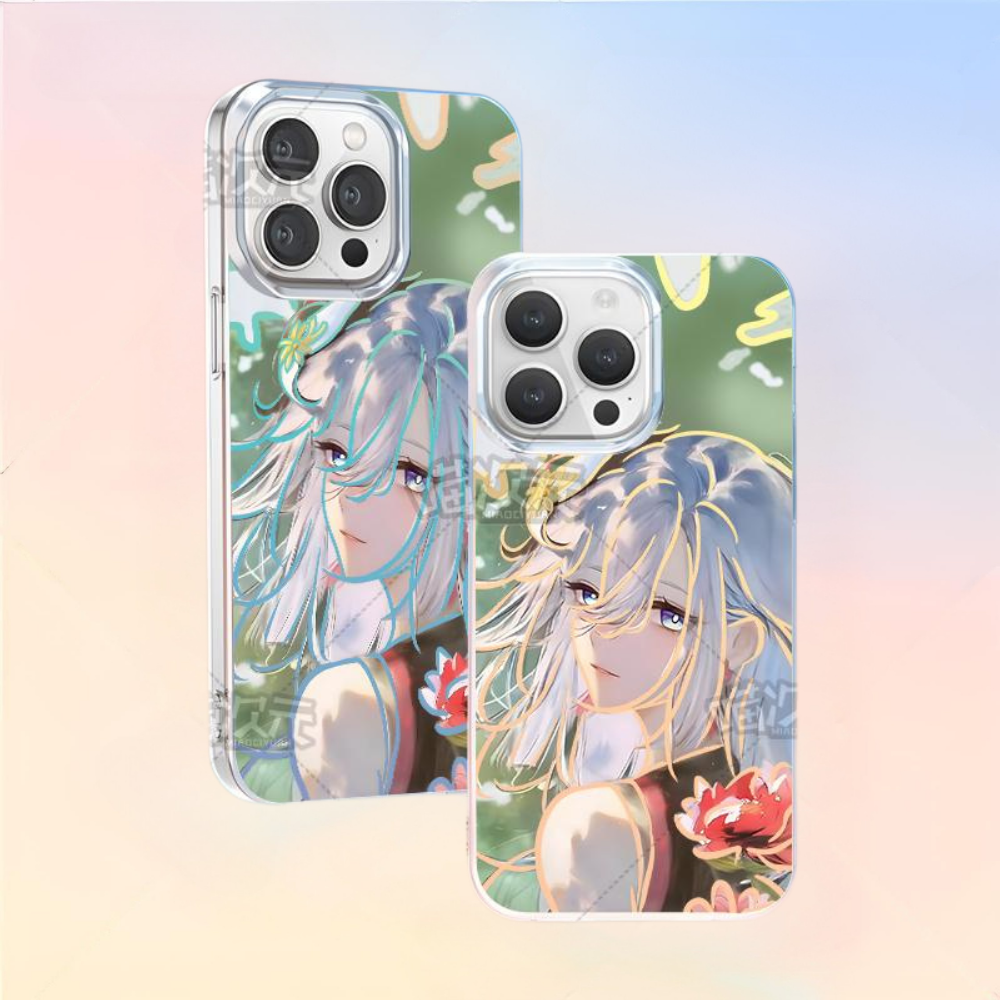 原神極光金漸變防摔手機殼