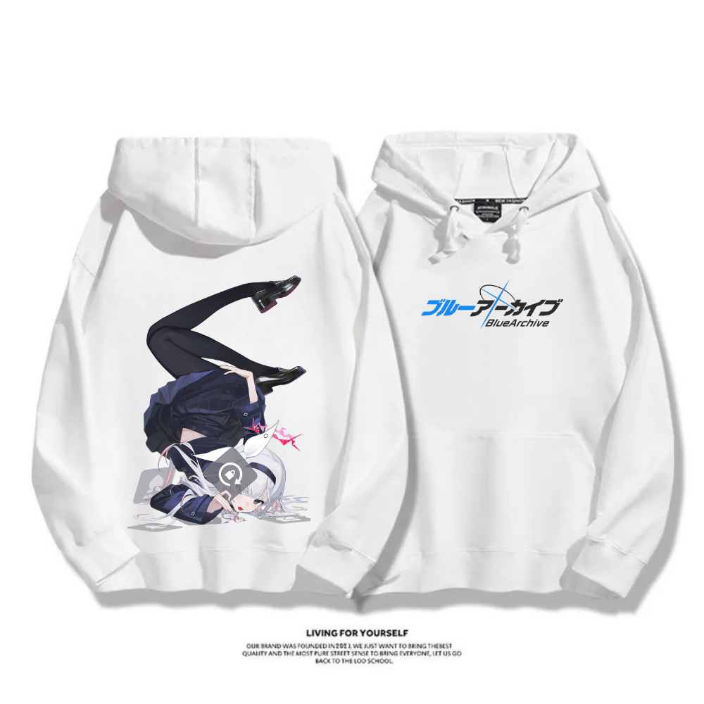 蔚藍檔案 普拉娜旋轉鎖定 情侶裝連帽衛衣