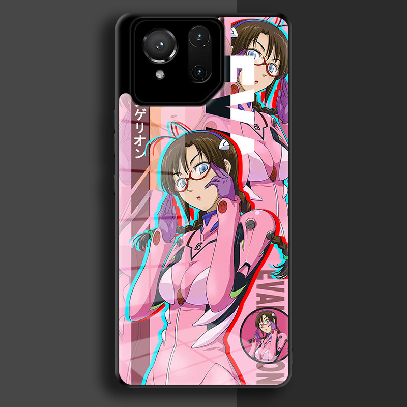 ROG新世紀福音戰士鋼化玻璃手機殼