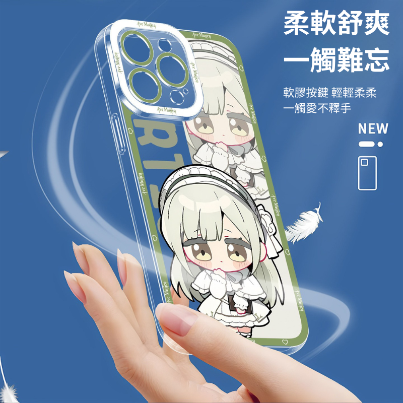 Ave Mujica若葉睦 天使眼透明手機殼