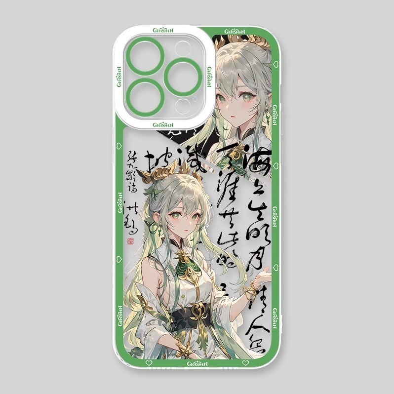 原神古風天使眼透明防摔軟殼-ZUIHANG SHOP