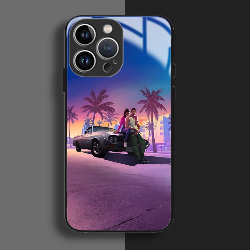 俠盜獵車手VI GTA6 高清鋼化玻璃手機殼