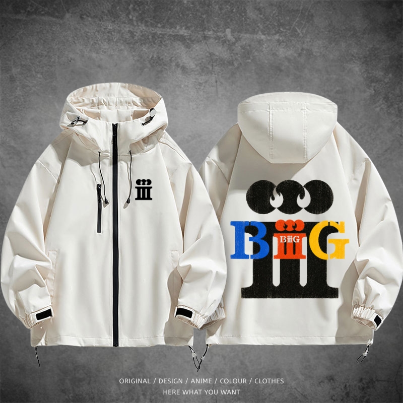 BIGBANG BiiiG 機能外套｜防風防水戶外衝鋒衣