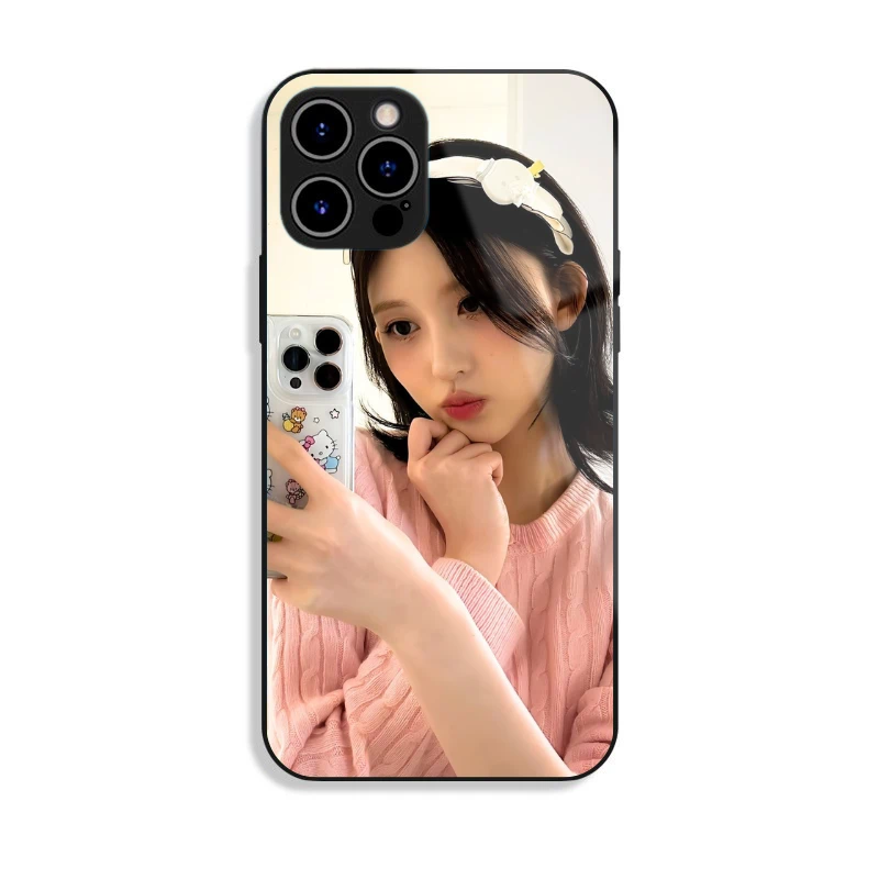 IVE 高清鋼化玻璃手機殼