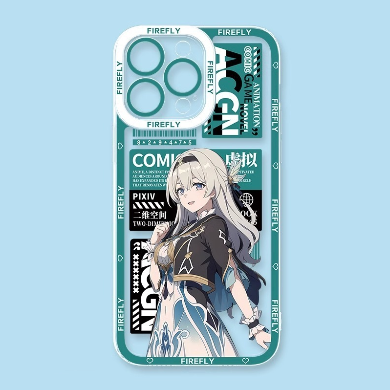 崩壞星穹鐵道流螢天使眼透明防摔軟殼-ZUIHANG SHOP