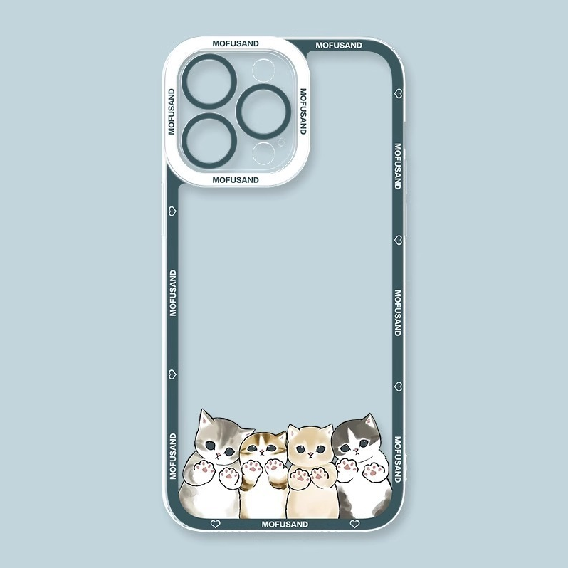 Mofusand貓貓天使眼透明防摔軟殼-ZUIHANG SHOP