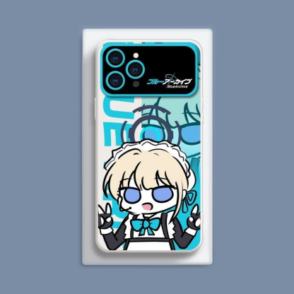 蔚藍檔案液態大視窗全包矽膠防摔軟殼-ZUIHANG SHOP