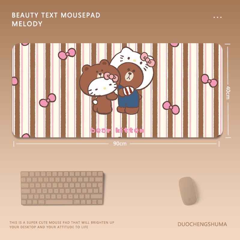 可愛卡通 主題桌墊 布質滑鼠墊-ZUIHANG SHOP