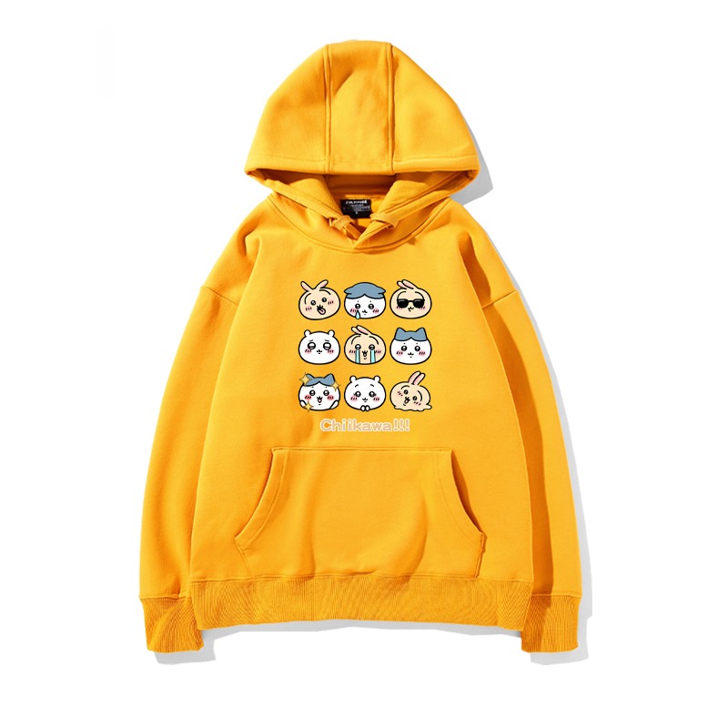 Chiikawa 2025秋冬新款 親子情侶男女連帽衛衣