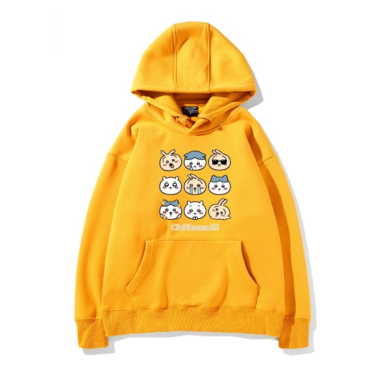 Chiikawa 2025秋冬新款 親子情侶男女連帽衛衣