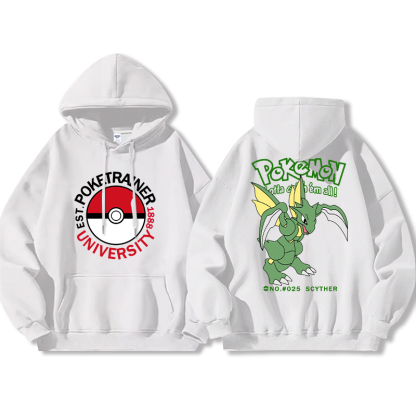 寶可夢新款 親子情侶男女款連帽衛衣-ZUIHANG SHOP