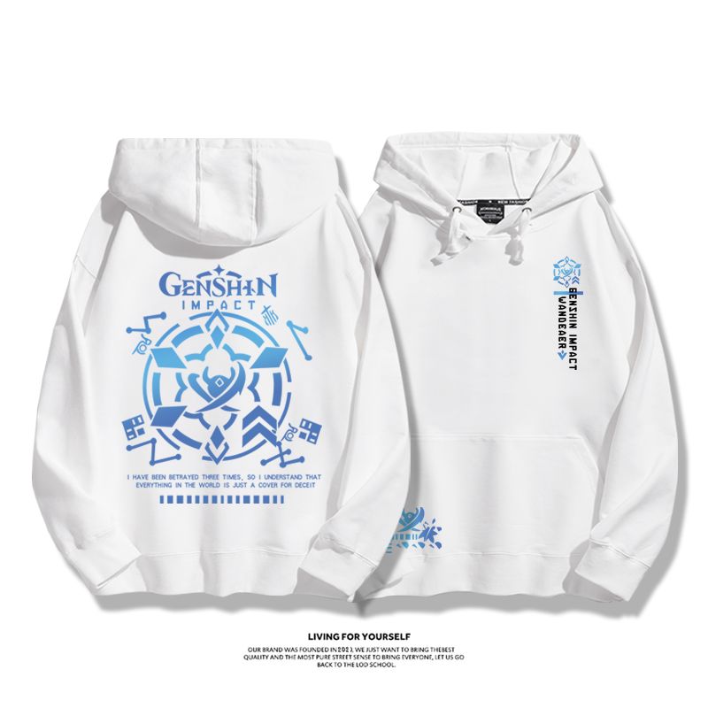 原神鐘離新款 親子情侶男女款連帽衛衣-ZUIHANG SHOP