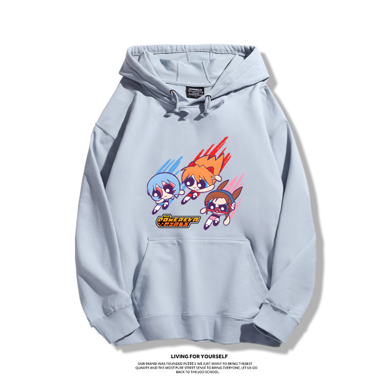 EVA聯名飛天小女警新款 親子情侶男女款連帽衛衣-ZUIHANG SHOP