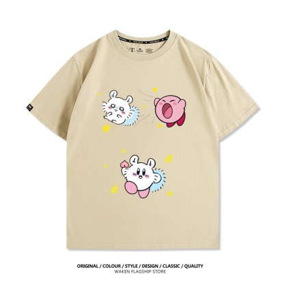 Chiikawa 2025親子情侶男女同款 印花短袖T恤