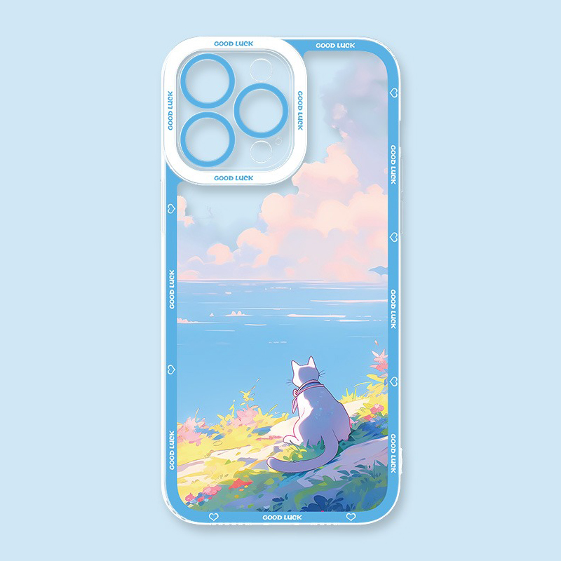 可愛萌寵天使眼透明防摔軟殼-ZUIHANG SHOP