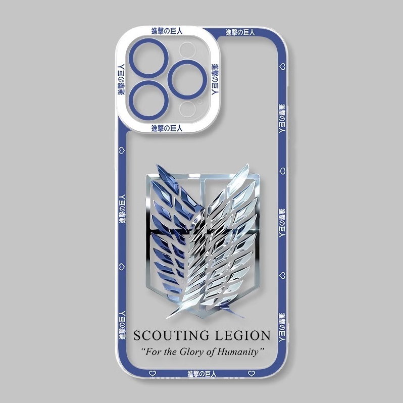 進擊的巨人天使眼透明防摔軟殼-ZUIHANG SHOP