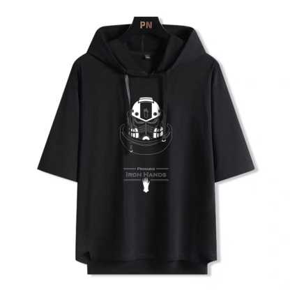 戰錘40K 星際戰士戰團 連帽短袖T恤-ZUIHANG SHOP