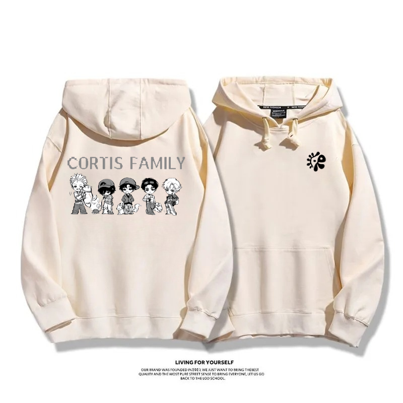 CORTIS 2025秋冬新款 親子情侶男女連帽衛衣