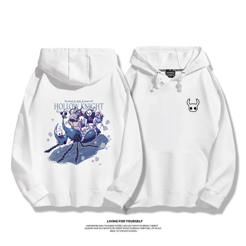 空洞騎士 2025秋冬新款 親子情侶男女連帽衛衣