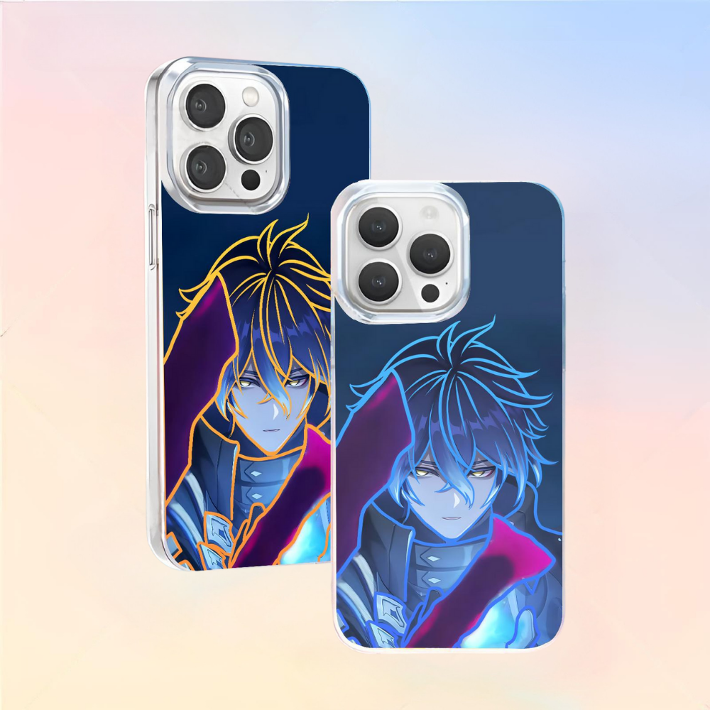 原神極光金漸變防摔手機殼