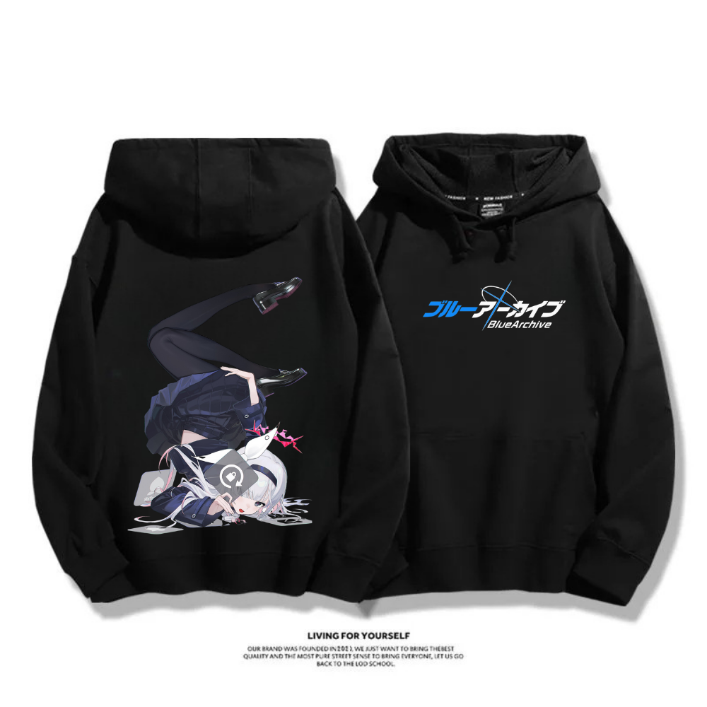 蔚藍檔案 普拉娜旋轉鎖定 情侶裝連帽衛衣