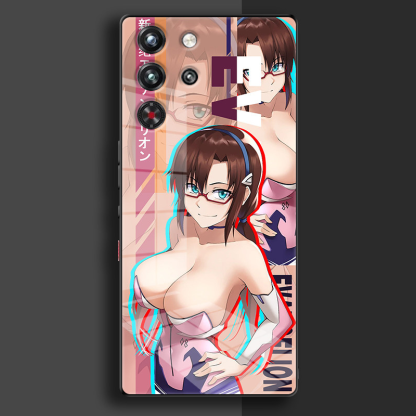 紅魔新世紀福音戰士EVA鋼化玻璃手機殼