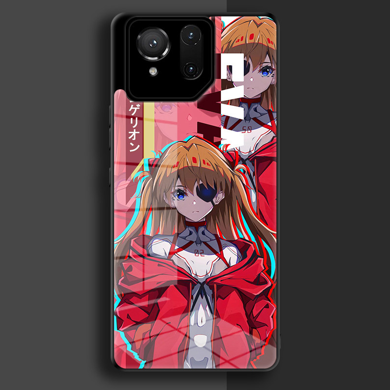 ROG新世紀福音戰士鋼化玻璃手機殼