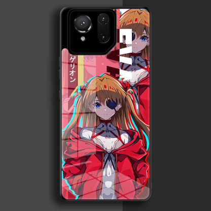 ROG新世紀福音戰士鋼化玻璃手機殼