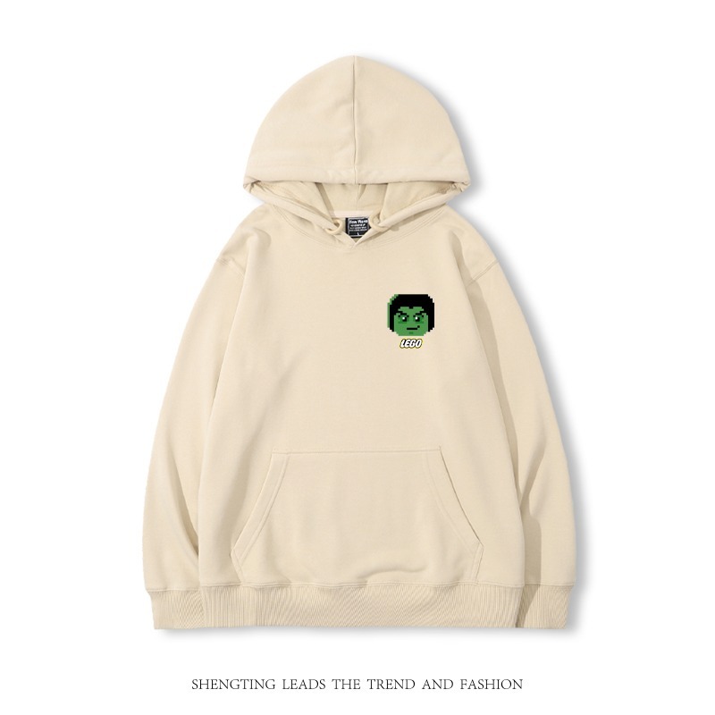 樂高積木 2025秋冬新款 親子情侶裝連帽衛衣